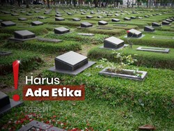 Viral Pemakaman Umum Jadi Area Dagang, Pengunjung Duduk di Atas Nisan