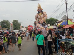 Meriahnya Tradisi Halalbihalal di Krasak Indramayu