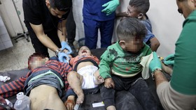 FOTO: RS di Gaza 'Kebanjiran' Korban Pembantaian Israel