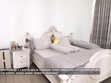 Intip 5 Potret Rumah Mewah Denada, Punya 4 Lantai & Kolam Ikan