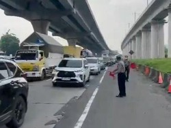 Arus Balik ke Jakarta Mulai Padat, Polisi Imbau Warga Gunakan Tol Cibitung