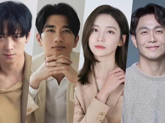 Kang Dong Won, Um Tae Goo, Oh Jung Se, dan Park Ji Hyun/ Foto: soompi.com