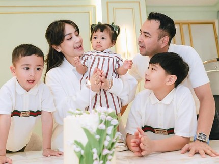 Rayakan Ulang Tahun Pertama Lily, Raffi Ahmad dan Nagita Beri Pesan Menyentuh