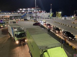 Video: Pelabuhan Merak Terpantau Lengang Malam Ini