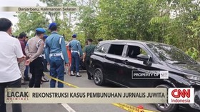 VIDEO: Rekonstruksi Kasus Pembunuhan Jurnalis Juwita