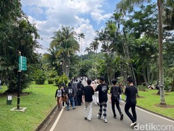 7.500 Wisatawan Kunjungi Kebun Raya Bogor di H+6 Lebaran