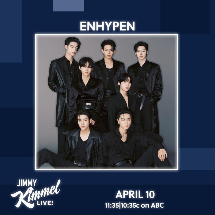 ENHYPEN Siap Tampil di Jimmy Kimmel Live/ Foto: x.com/ENHYPEN