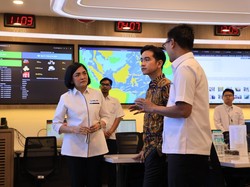 Pantau Langsung Arus Balik Lebaran, Gibran Kagum dengan Kecanggihan PELNI