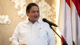Airlangga Lempar Senyum Saat Ditanya Isu Reshuffle dan Pos Dubes AS