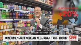 VIDEO: Konsumen Jadi Korban Kebijakan Tarif Trump