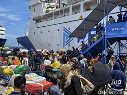 H+6 Lebaran, 3.600 Penumpang Tinggalkan Pelabuhan Parepare Menuju Kalimantan