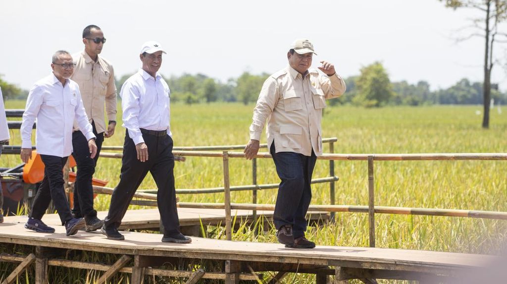 Prabowo Umumkan RI Swasembada Pangan Hari Ini