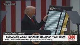 VIDEO: Renegosiasi, Jalan Indonesia Luluhkan 'hati' Trump
