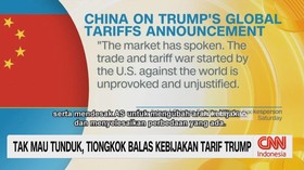 VIDEO: Tak Mau Tunduk, Tiongkok Balas Kebijakan Tarif Trump