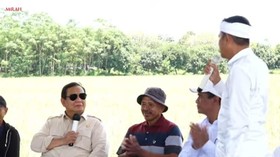 Panen Raya, Prabowo Apresiasi Sukses Penyerapan Gabah-Beras Bulog