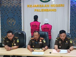 Mantan Wawako Palembang dan Suami Ditahan 20 Hari di Lapas Berbeda