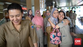 FOTO: Halalbihalal Pramono-Rano dengan ASN Pemprov DKI Jakarta