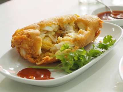 Resep Telur Dadar Kepiting ala Makanan di Restoran Michelin Thailand