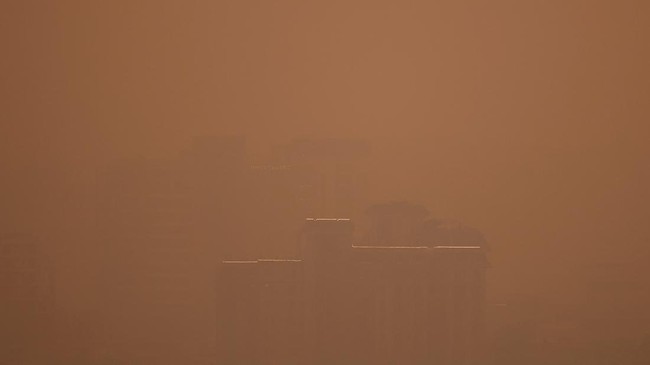 FOTO: Kathmandu Berbulan-bulan Dicekik Polusi Udara