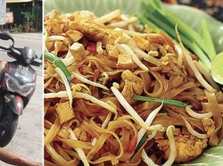 Kesal Pad Thai Pesanannya Diberi Kucai, Pria Ini Tusuk Diri Sendiri!