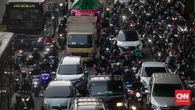 FOTO: Lalu lintas Jakarta kembali Padat Usai Libur Lebaran