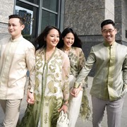 Outfit Lebaran Kompak Artis Indonesia Bareng Keluarga, Tetap Stylish di Hari Raya!