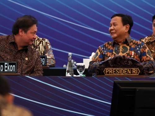 Usai Dampingi Prabowo, Airlangga ke AS Jelang Deadline Tarif Trump
