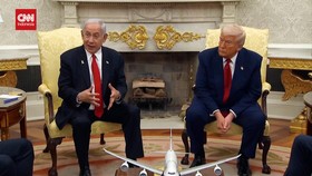VIDEO: Trump dan Netanyahu Bahas Wacana Penempatan Militer AS di Gaza