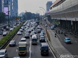 Titik-titik Kepadatan Arus Lalin di Tol Jabodetabek Pagi Ini