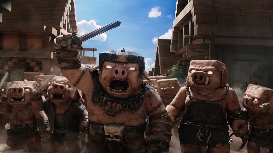 Cuplikan adegan dalam film A Minecraft Movie &lpar;2025&rpar;&period;