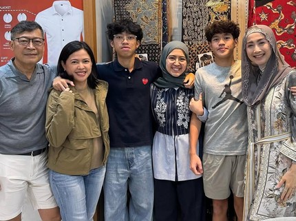 5 Momen Kebersamaan Nasywa Putri Desy Ratnasari dengan Kedua Adik Laki-lakinya yang Jarang Tersorot