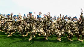 FOTO: 1.090 Prajurit TNI Dikirim ke Lebanon di Tengah Agresi Israel