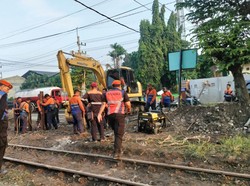 Pemerintah Tutup Perlintasan Nomor 11 Antara Stasiun Indro-Stasiun Kandangan