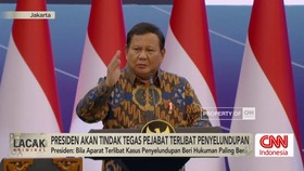 VIDEO: Presiden Akan Tindak Tegas Pejabat Terlibat Penyelundupan