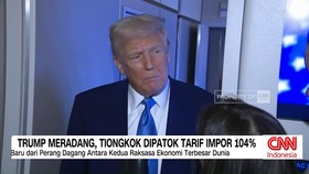 VIDEO: Trump Meradang, Tiongkok Dipatok Tarif Impor 104 Persen