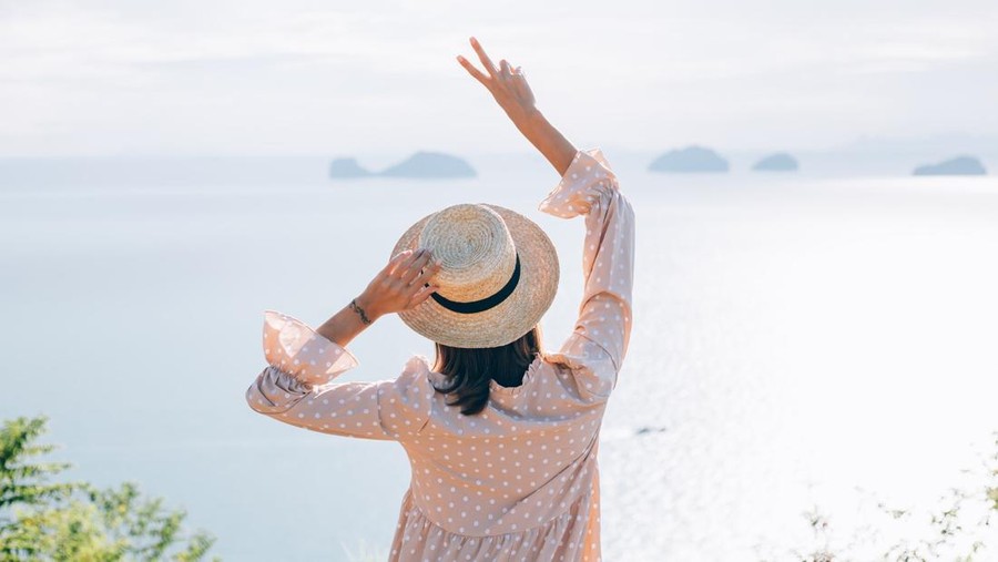 Ilustrasi Jalan-jalan atau Liburan