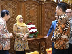 Bertemu Apindo, Khofifah Cari Cara Agar Tak Terjadi PHK Massal di Jatim