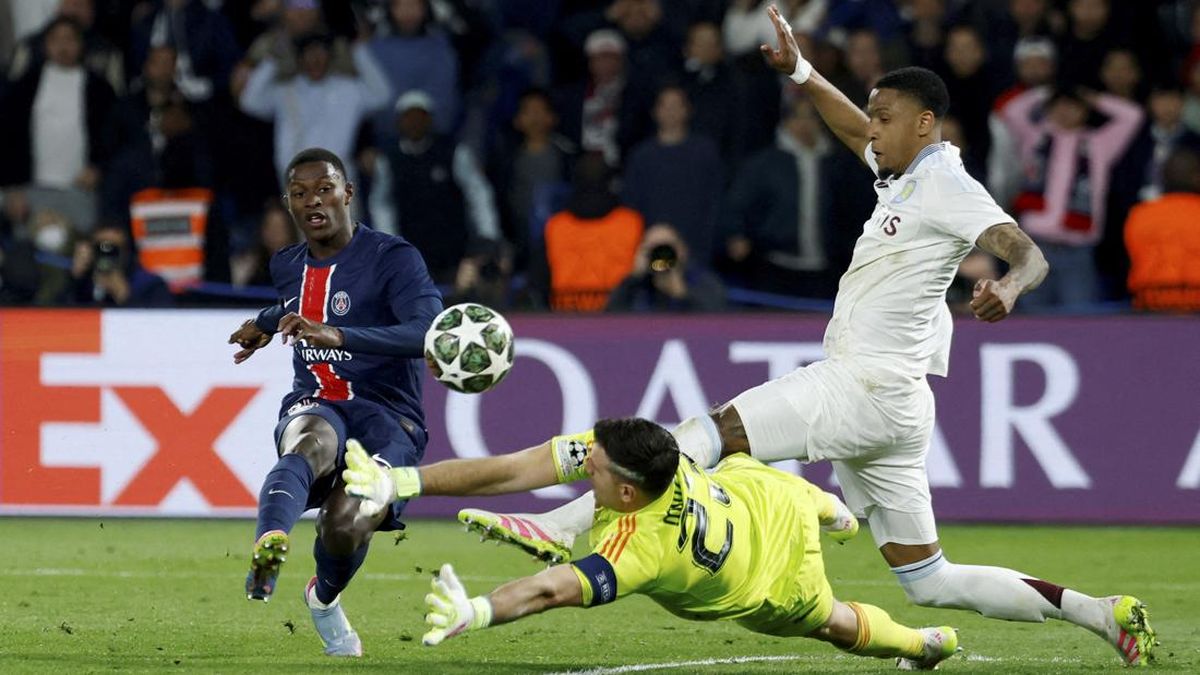 FOTO: PSG Tertinggal Dahulu, Sikat Aston Villa Kemudian