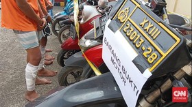 Kesal Teman Sesama Maling Ditangkap, Acep Curi Motor Polres Serang