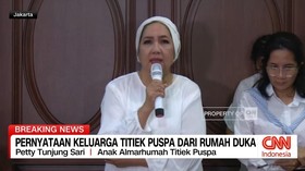 VIDEO: Pernyataan Keluarga Titiek Puspa dari Rumah Duka