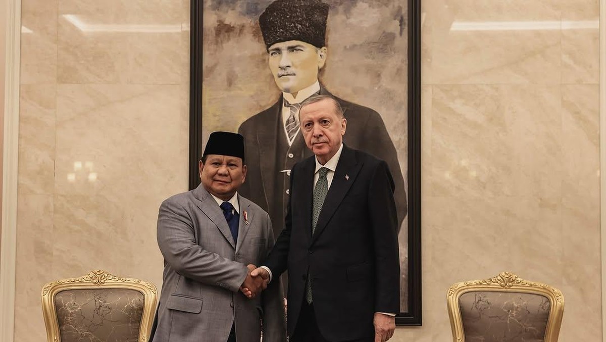 Erdogan Telepon Prabowo, Bahas Perdagangan dan Industri Pertahanan