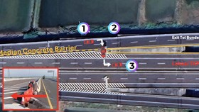 Operator Tol: BMW Melaju 80 Km per Jam Sebelum Terbang