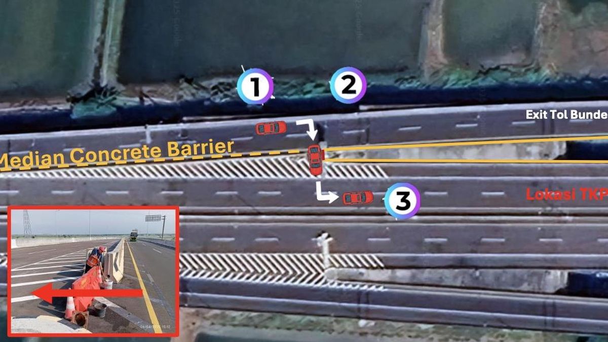 Operator Tol: BMW Melaju 80 Km per Jam Sebelum Terbang