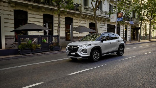 Suzuki Fronx merupakan penggabungan dua kata bahasa Inggris, yakni 'frontier' dan 'next'.
