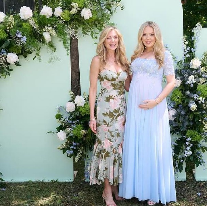 <p>Terbaru, Tiffany Trump menggelar baby shower untuk menyambut calon anak pertamanya yang diketahui berjenis kelamin laki-laki. Tiffany Trump memperlihatkan perutnya yang sudah membesar. (Foto: @tiffanytrump).</p>