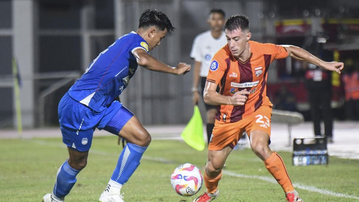 Hasil Liga 1: Tyronne dan Peralta Luar Biasa, Borneo vs Persib Imbang