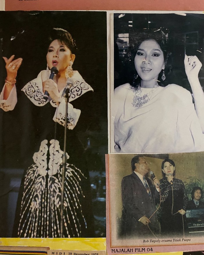 Gaya Masa Muda Titiek Puspa