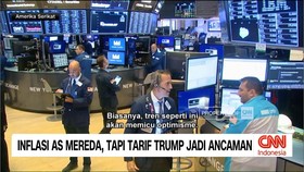 VIDEO: Inflasi AS Mereda, Tapi Tarif Trump Jadi Ancaman