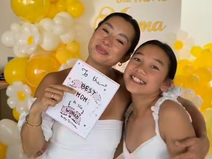 5 Potret Keseruan Perayaan Ulang Tahun Jennifer Bachdim yang Dipersiapkan Sang Putri