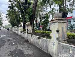 Viral Besi Pagar TMP di Medan Hilang Ternyata Disimpan karena Tembok Lapuk
